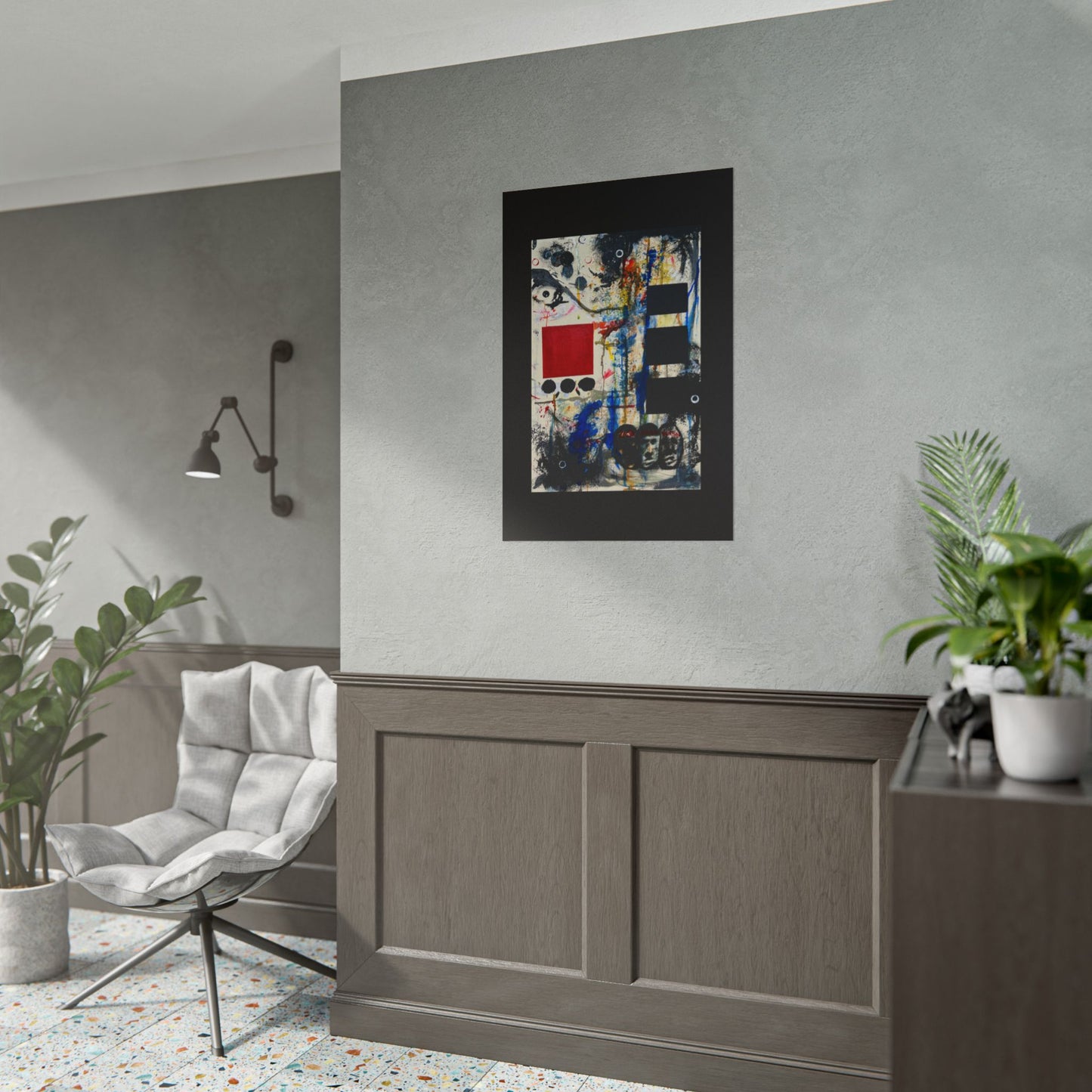 Blue Cobalt Print