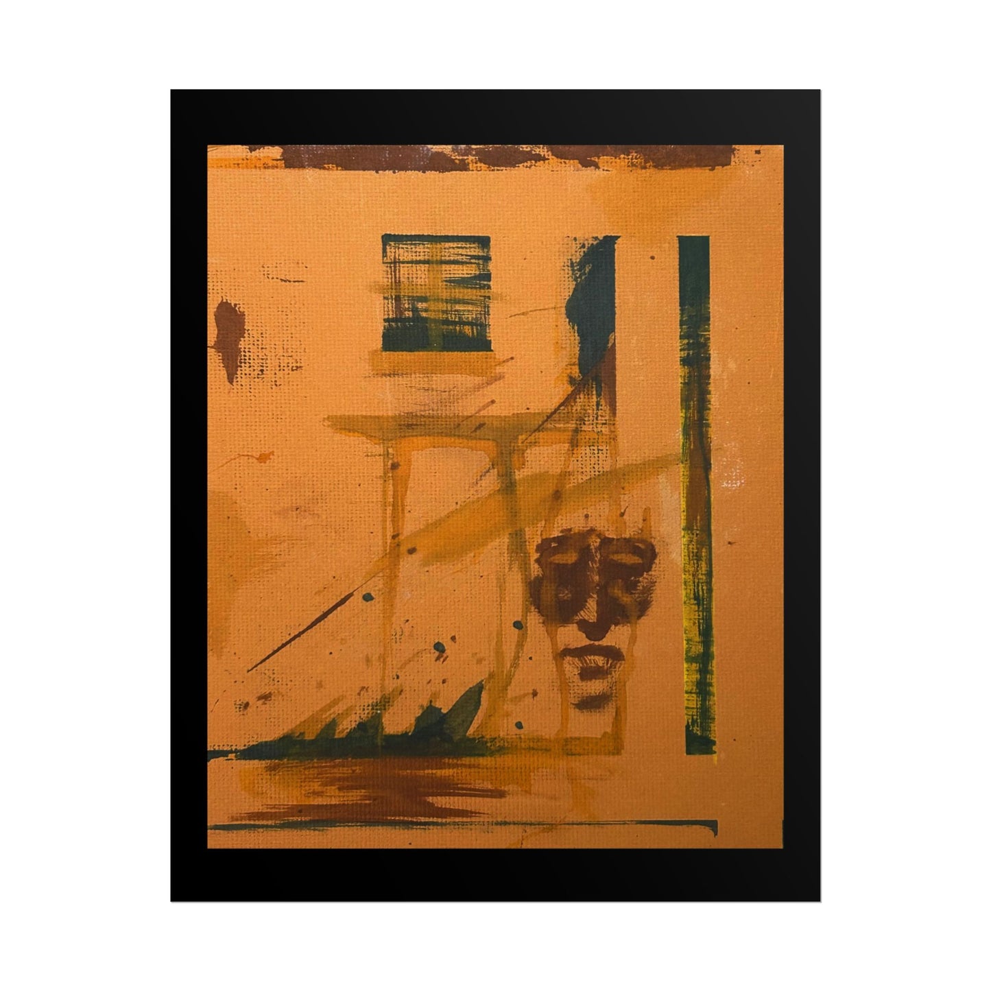 Under The Awning Print