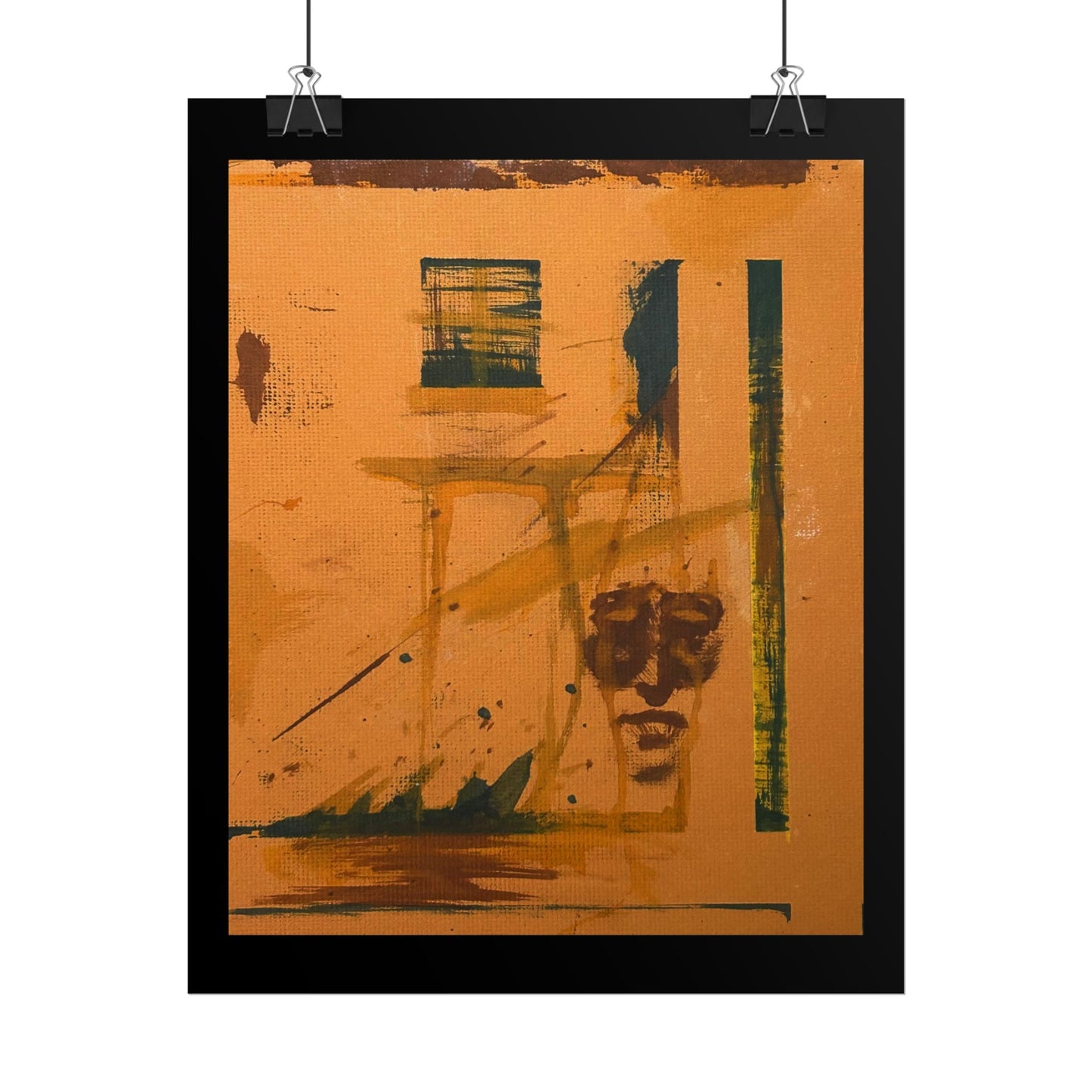 Under The Awning Print