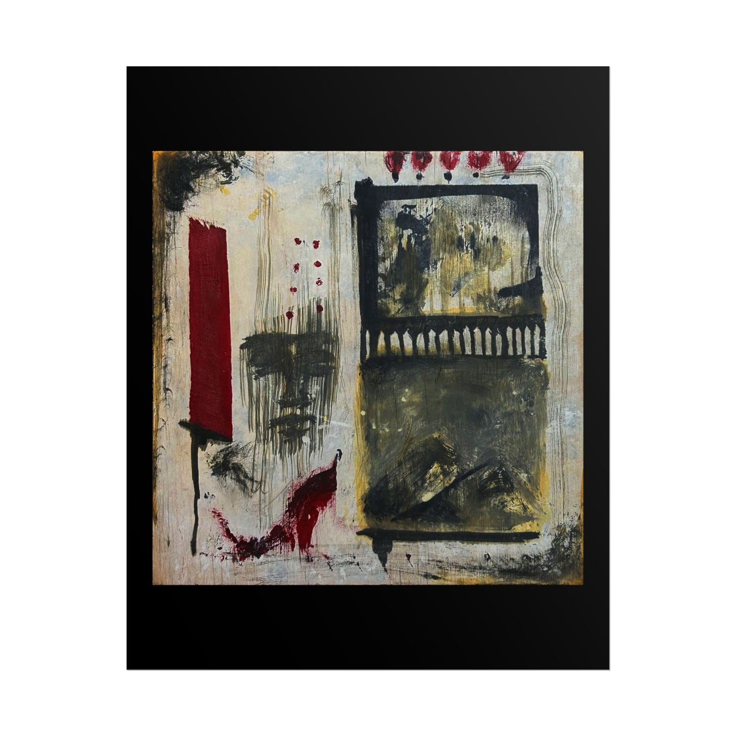 Spider Web Castle Print