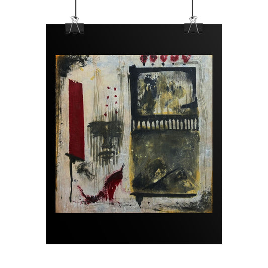 Spider Web Castle Print