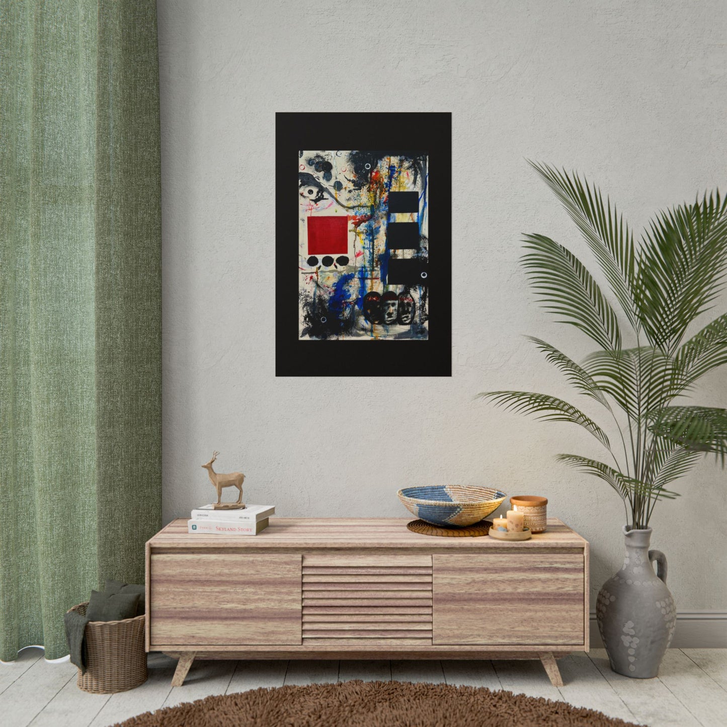 Blue Cobalt Print